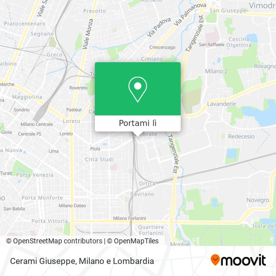 Mappa Cerami Giuseppe