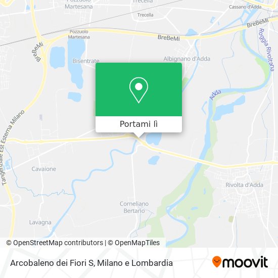 Mappa Arcobaleno dei Fiori S