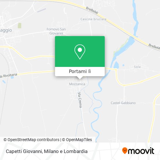 Mappa Capetti Giovanni