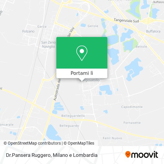 Mappa Dr.Pansera Ruggero