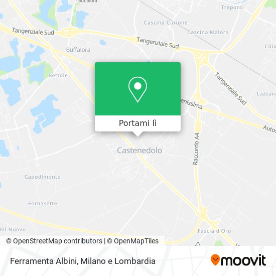 Mappa Ferramenta Albini