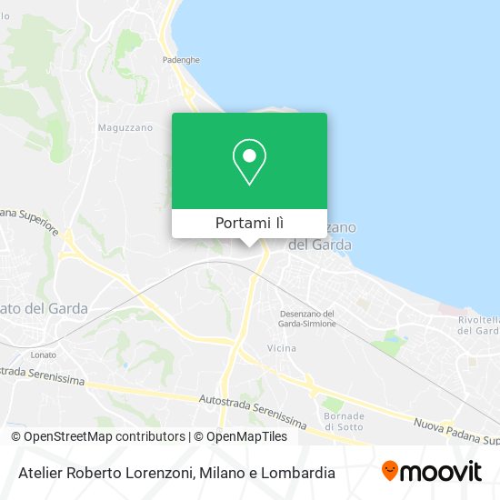Mappa Atelier Roberto Lorenzoni