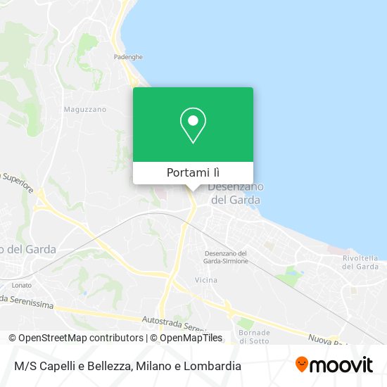 Mappa M/S Capelli e Bellezza