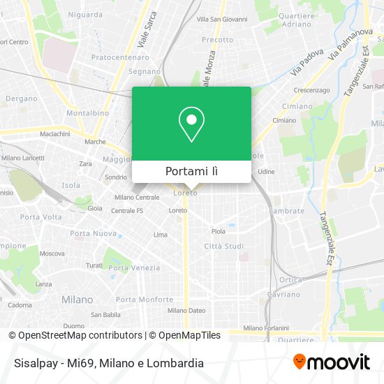 Mappa Sisalpay - Mi69