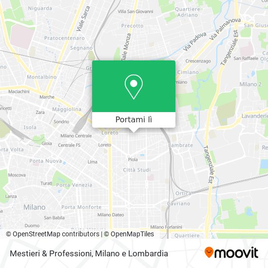 Mappa Mestieri & Professioni
