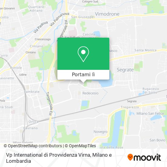 Mappa Vp International di Provvidenza Virna