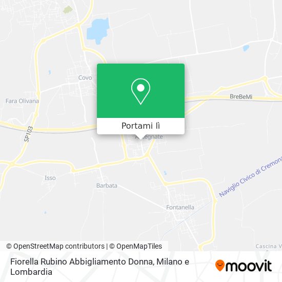 Mappa Fiorella Rubino Abbigliamento Donna