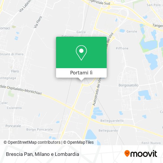 Mappa Brescia Pan