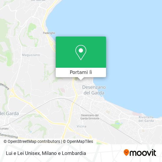 Mappa Lui e Lei Unisex