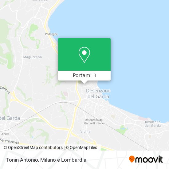 Mappa Tonin Antonio