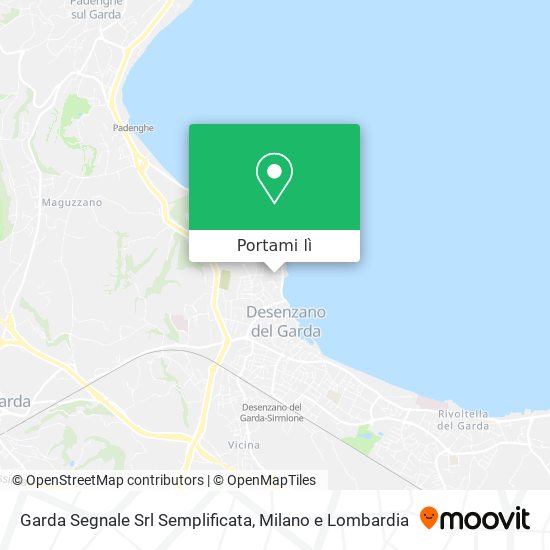 Mappa Garda Segnale Srl Semplificata