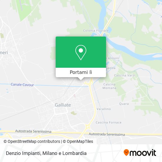 Mappa Denzio Impianti