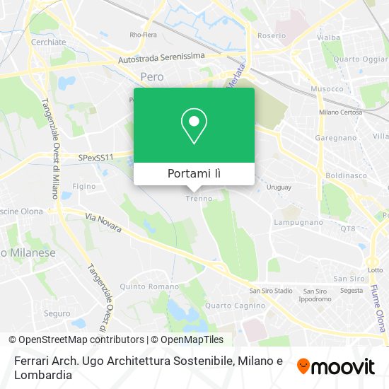 Mappa Ferrari Arch. Ugo Architettura Sostenibile