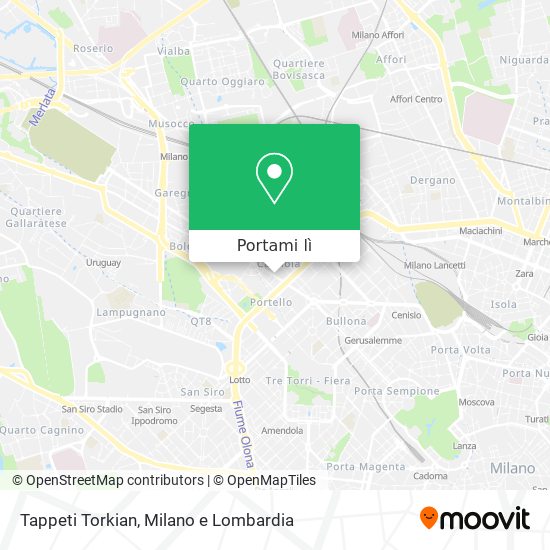 Mappa Tappeti Torkian