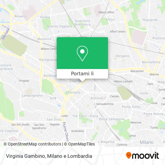 Mappa Virginia Gambino