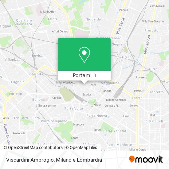 Mappa Viscardini Ambrogio