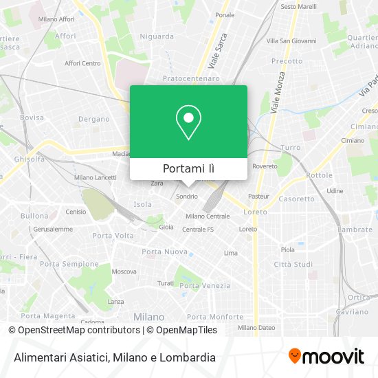 Mappa Alimentari Asiatici