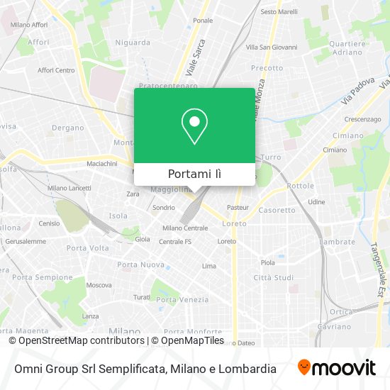 Mappa Omni Group Srl Semplificata