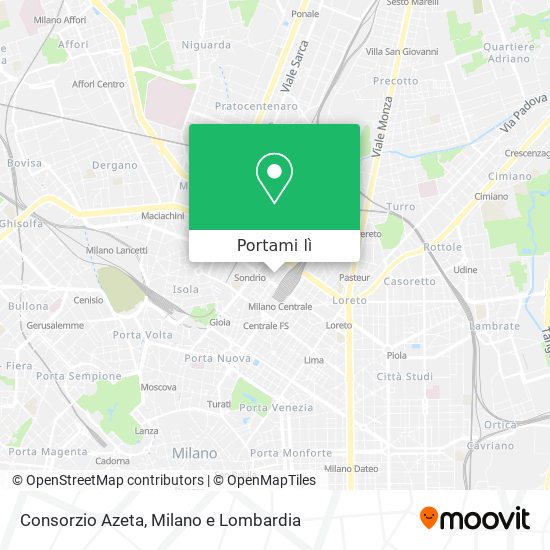 Mappa Consorzio Azeta