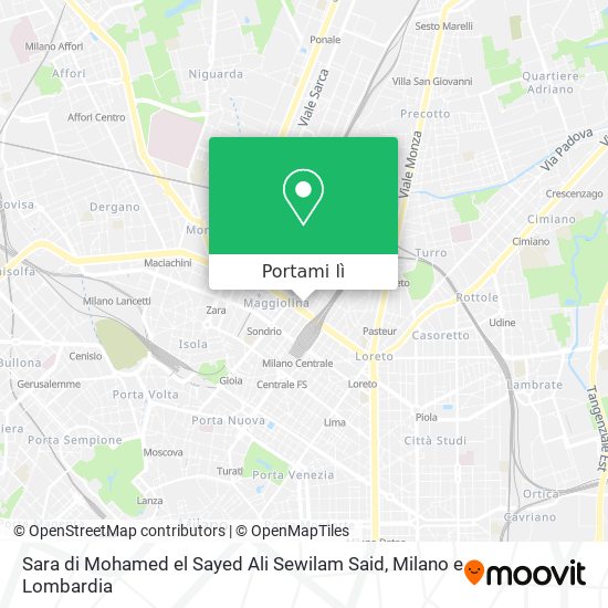 Mappa Sara di Mohamed el Sayed Ali Sewilam Said