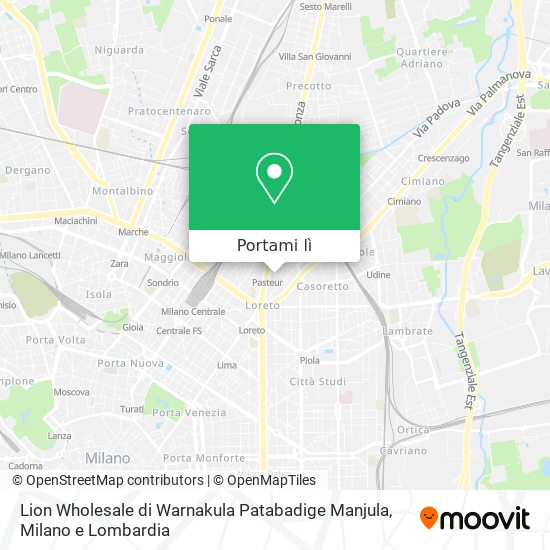 Mappa Lion Wholesale di Warnakula Patabadige Manjula