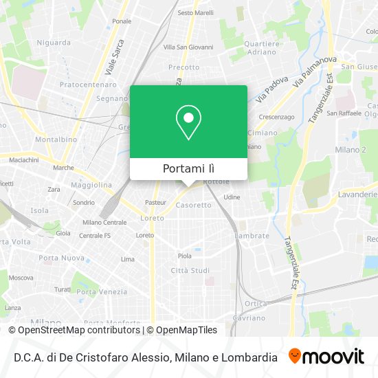 Mappa D.C.A. di De Cristofaro Alessio