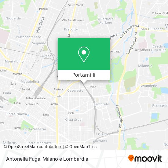 Mappa Antonella Fuga