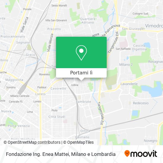Mappa Fondazione Ing. Enea Mattei