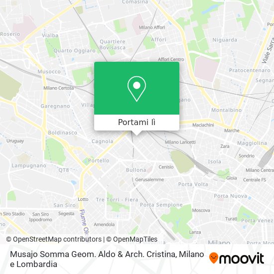 Mappa Musajo Somma Geom. Aldo & Arch. Cristina