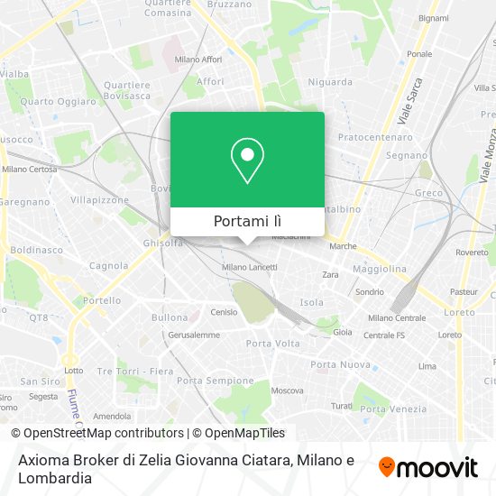 Mappa Axioma Broker di Zelia Giovanna Ciatara