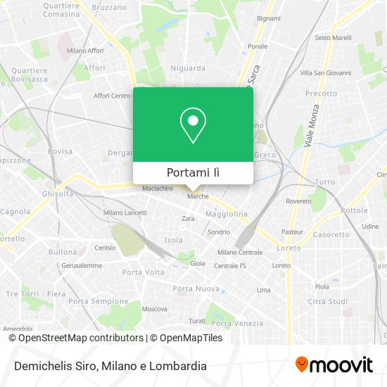 Mappa Demichelis Siro