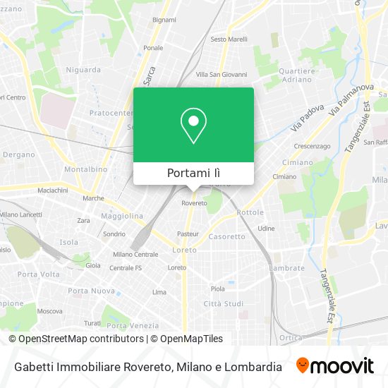 Mappa Gabetti Immobiliare Rovereto