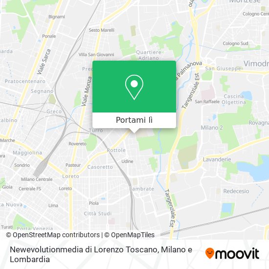 Mappa Newevolutionmedia di Lorenzo Toscano