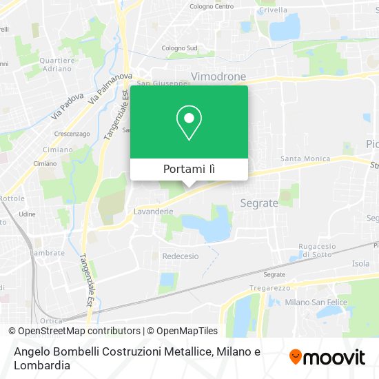 Mappa Angelo Bombelli Costruzioni Metallice