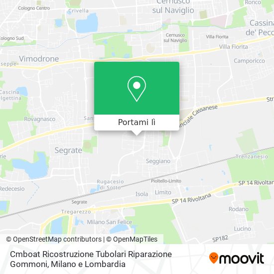 Mappa Cmboat Ricostruzione Tubolari Riparazione Gommoni