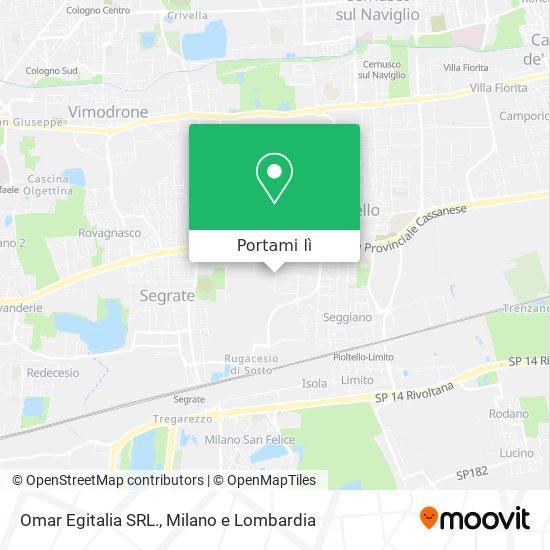 Mappa Omar Egitalia SRL.