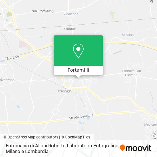 Mappa Fotomania di Alloni Roberto Laboratorio Fotografico