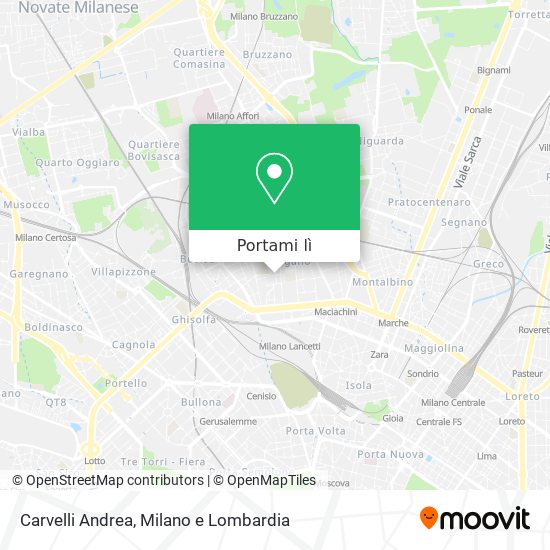 Mappa Carvelli Andrea