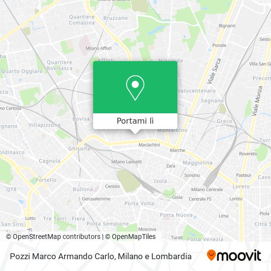 Mappa Pozzi Marco Armando Carlo