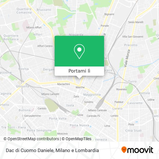 Mappa Dac di Cuomo Daniele