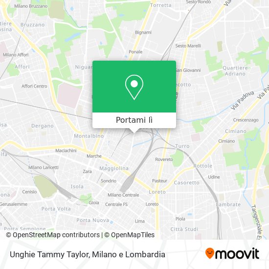 Mappa Unghie Tammy Taylor