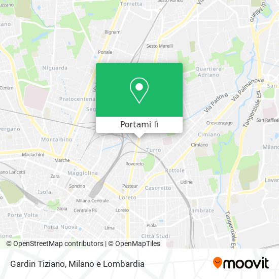 Mappa Gardin Tiziano