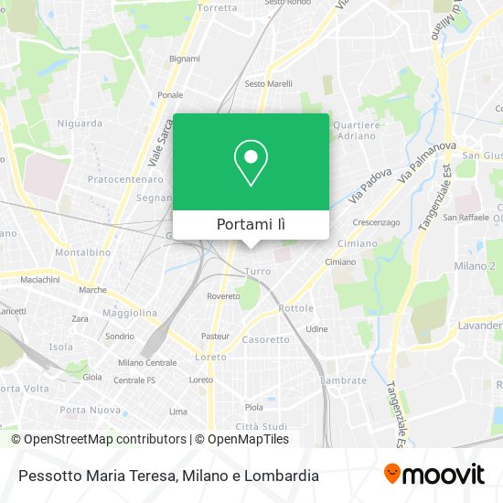 Mappa Pessotto Maria Teresa