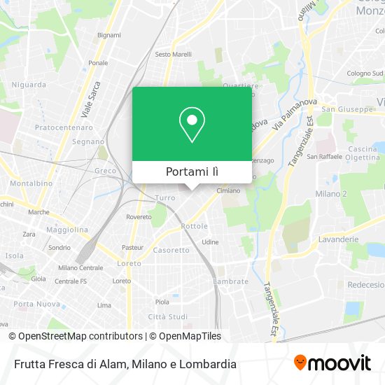 Mappa Frutta Fresca di Alam