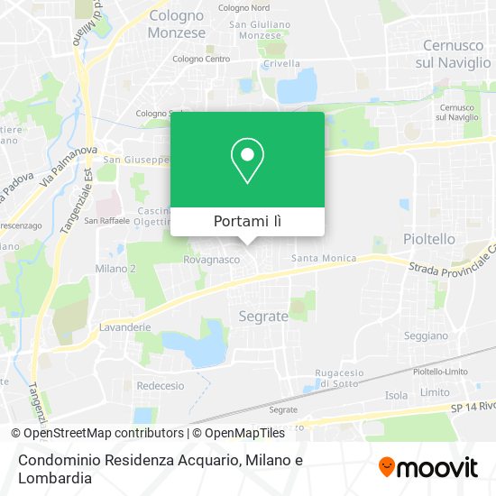Mappa Condominio Residenza Acquario