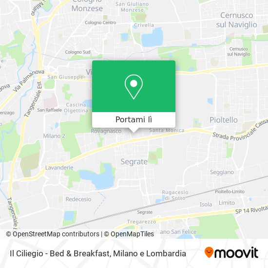 Mappa Il Ciliegio - Bed & Breakfast