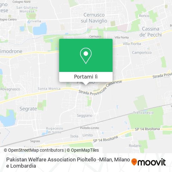 Mappa Pakistan Welfare Association Pioltello -Milan