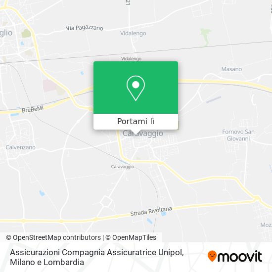 Mappa Assicurazioni Compagnia Assicuratrice Unipol