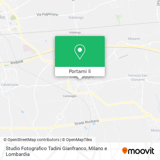 Mappa Studio Fotografico Tadini Gianfranco