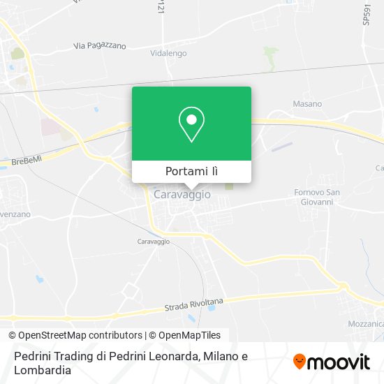 Mappa Pedrini Trading di Pedrini Leonarda